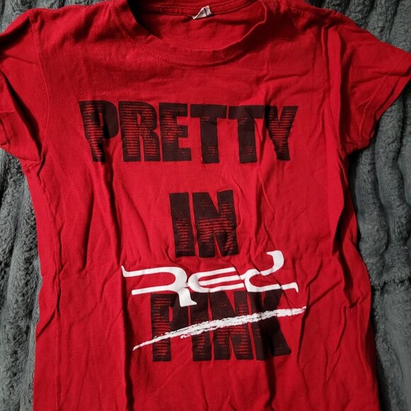 The Band RED Pretty in Red T Shirt Sz M - Picture 1 of 3